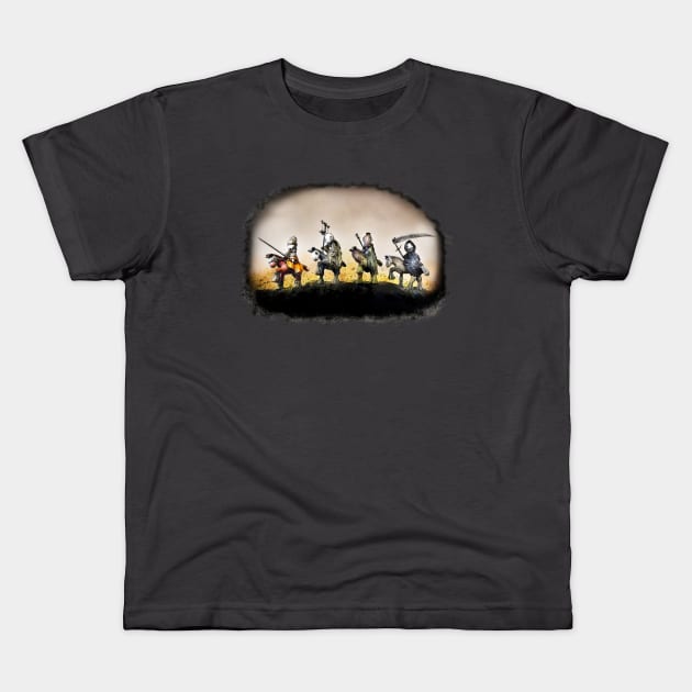 Poppet Apocalyptic Kids T-Shirt by LisaSnellings